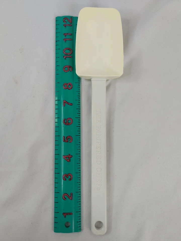 Spatula #Pampered Chef Mix 'N Scrape Scoop Spatula Large Heavy Duty  12 1/4” - Image 2 of 4