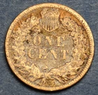 1897 Indian Head Cent Penny      lot 1012