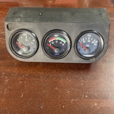 Vdo 3 Gauge Set With Oil Pressure Fuel Gas Voltage Under Dash