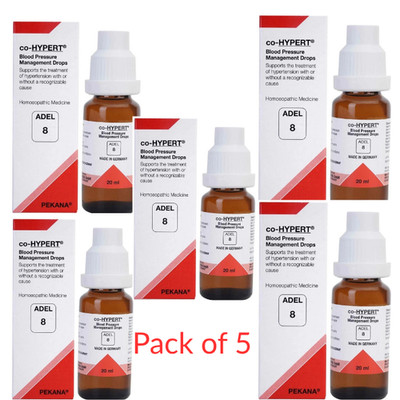 ADEL 8  Drops (Pack of 5) Homeopathic Care Drop