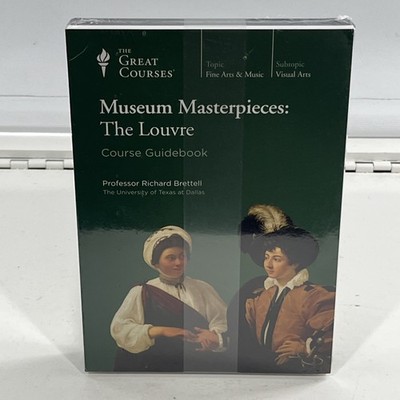 The Great Courses Museum Masterpieces Louvre DVD Guidebook Richard Brettell