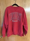 Vintage University Of Cincinnati Bearcats Crewneck Sweatshirt Red Cut Sides Xl