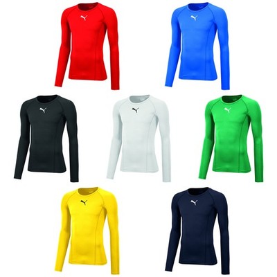 Puma Kinder Kompressionsshirt Liga Baselayer Tee LS Jr 655921