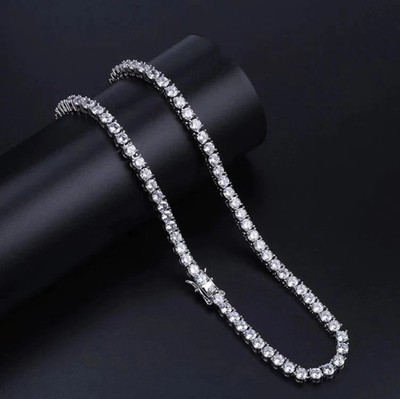 10Ct Real Moissanite Tennis Bracelet 925 Sterling Silver Passes Diamond Tester