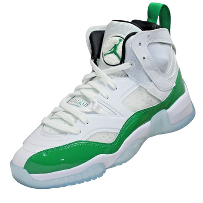 Nike Air Jordan Jumpman Two Trey GS Sneaker EU 39 Weiss Grün DQ8431-130 Neu OVP