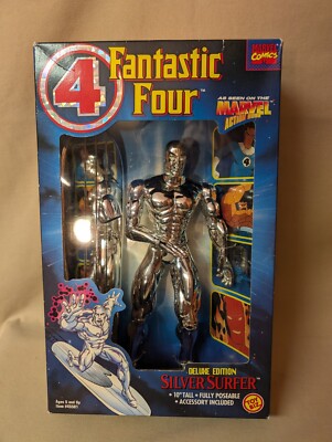 TOY BIZ ファンタスティック4 シルバーサーファー&インビジブルウーマン トイビズ マーベル シルバーサーファー ファンタスティック