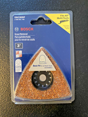 Bosch OSC3DRF 3'' Carbide Grout Removal Multi-Tools