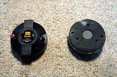 1 Pair (2) P Audio 1'' Neodymium SN-D44 Comression Drivers. SN-D44. 8-ohm SND 44 