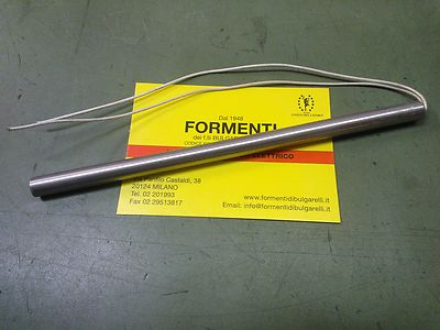 RESISTENZA A CARTUCCIA 600W 220V Diam 16mm Lung 250mm term 400mm EBay resistenza-a-cartuccia-600w-220v-diam-16mm-lung-250mm-term-400mm-ebay
