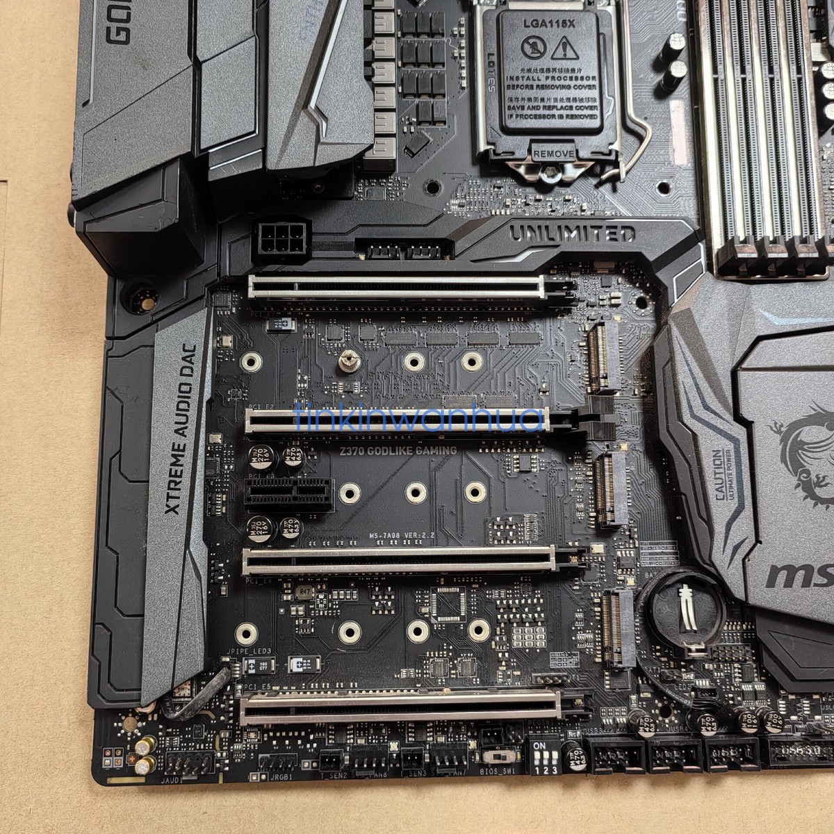Z370 Motherboard Z370 Godlike For MSI Z370 GODLIKE GAMING