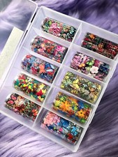 Nail Foil Transfer Decals - New - Butterfly - Transfer Foils - B25