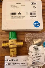 TACO Mixing Valve 3/4″ Sweat Union 5003‑T3  ASSE‑1017 – Brass, Sealed & Complete