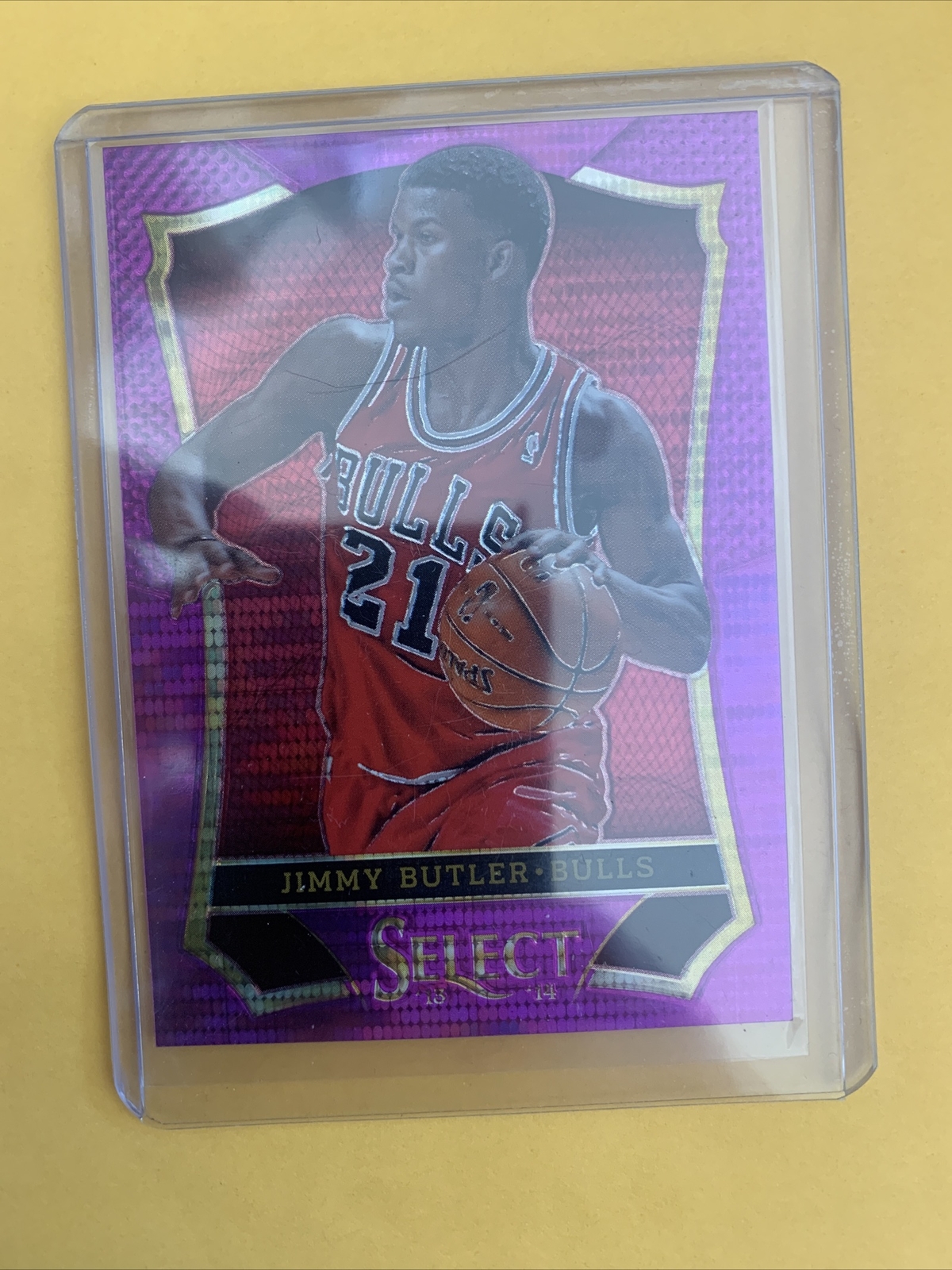 JIMMY BUTLER 2013-14 PANINI SELECT BASE PURPLE PRIZM #21 9/99 🔥