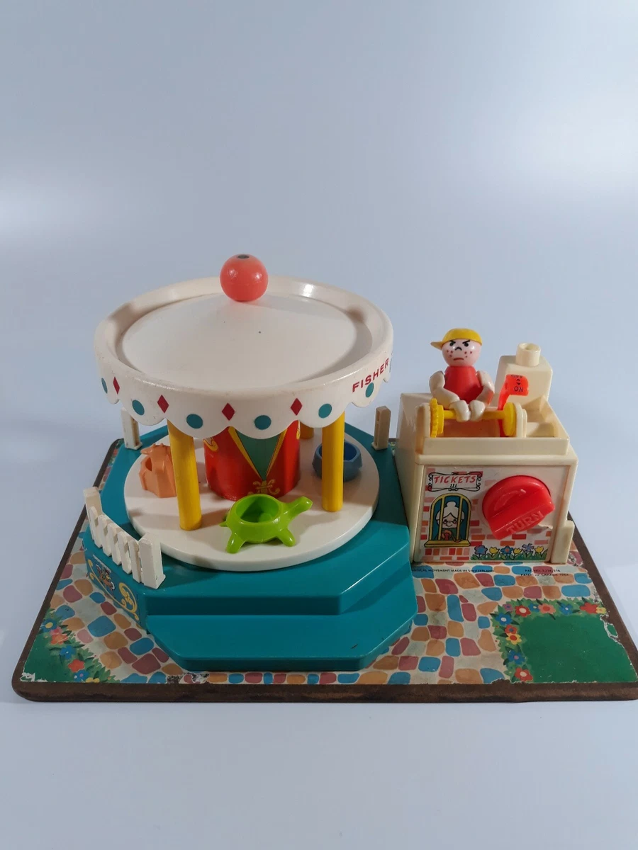 Fisher price merry store go round 1964