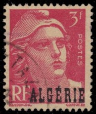 ALGERIA 203 - Marianne Definitive "Provisional" (pa14542)