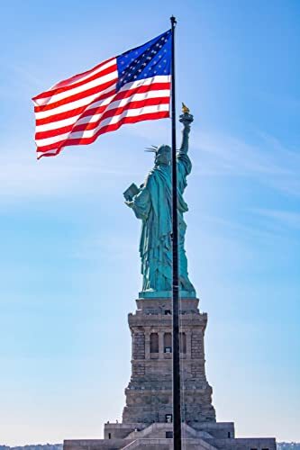 Amerikanische Flagge, 3x5 Fuß 210D amerikanische Flagge Outdoor die stärkste, längste 3x5 Fuß - Bild 6 von 7