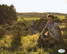 Robert Aramayo Rings of Power Autographed Signed 8x10 Photo ACOA