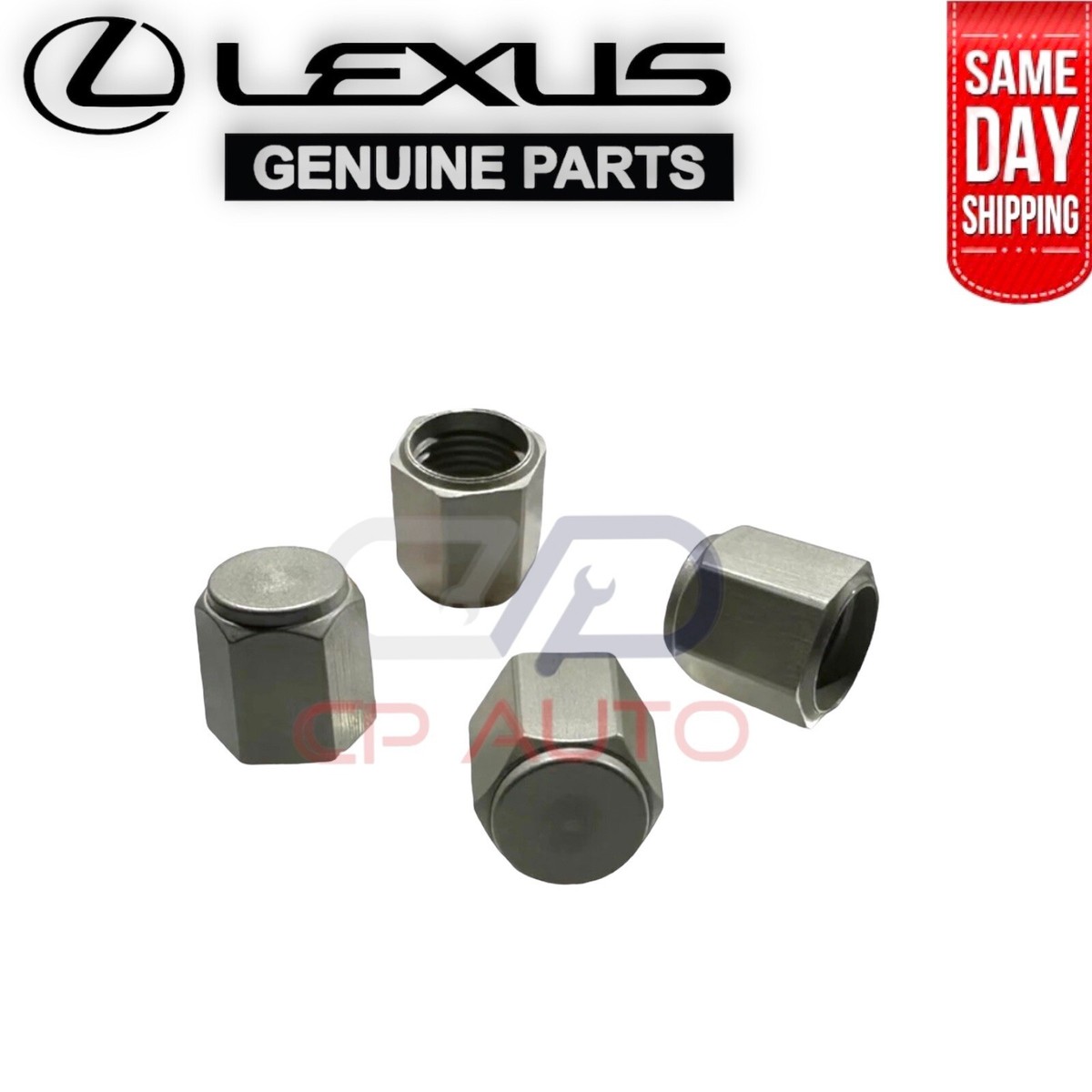 20-PC Lug Nut Covers For Lexus RX350/RX450H 2023-2025 - 17mm Silver Wheel Bolt Caps