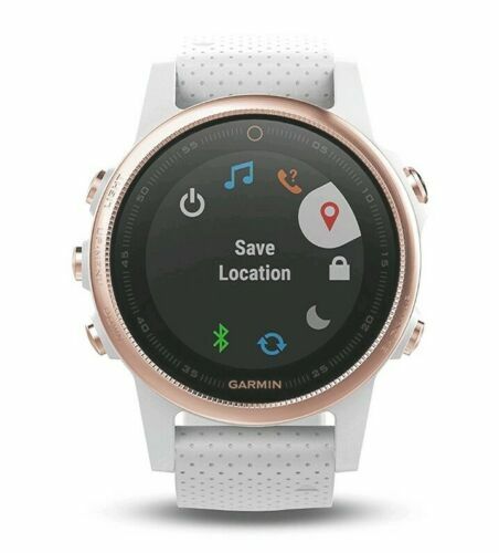 fenix 5 white rose gold