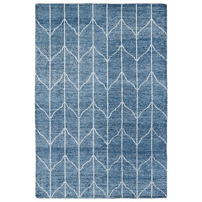 Kaleen Rugs Solitaire Area Rug, Denim, 4'x6' - SOL05-10-46