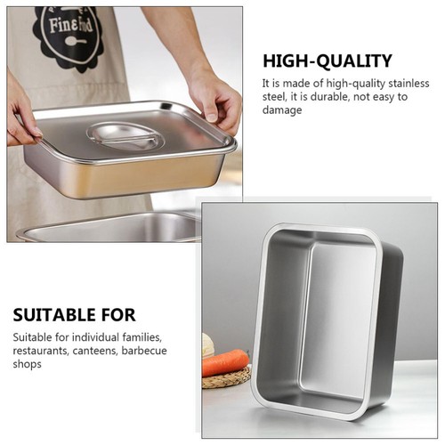 Edelstahl Lebensmittel Platte Buffet Essen Wärmer Chafing Trays - Bild 5 von 12