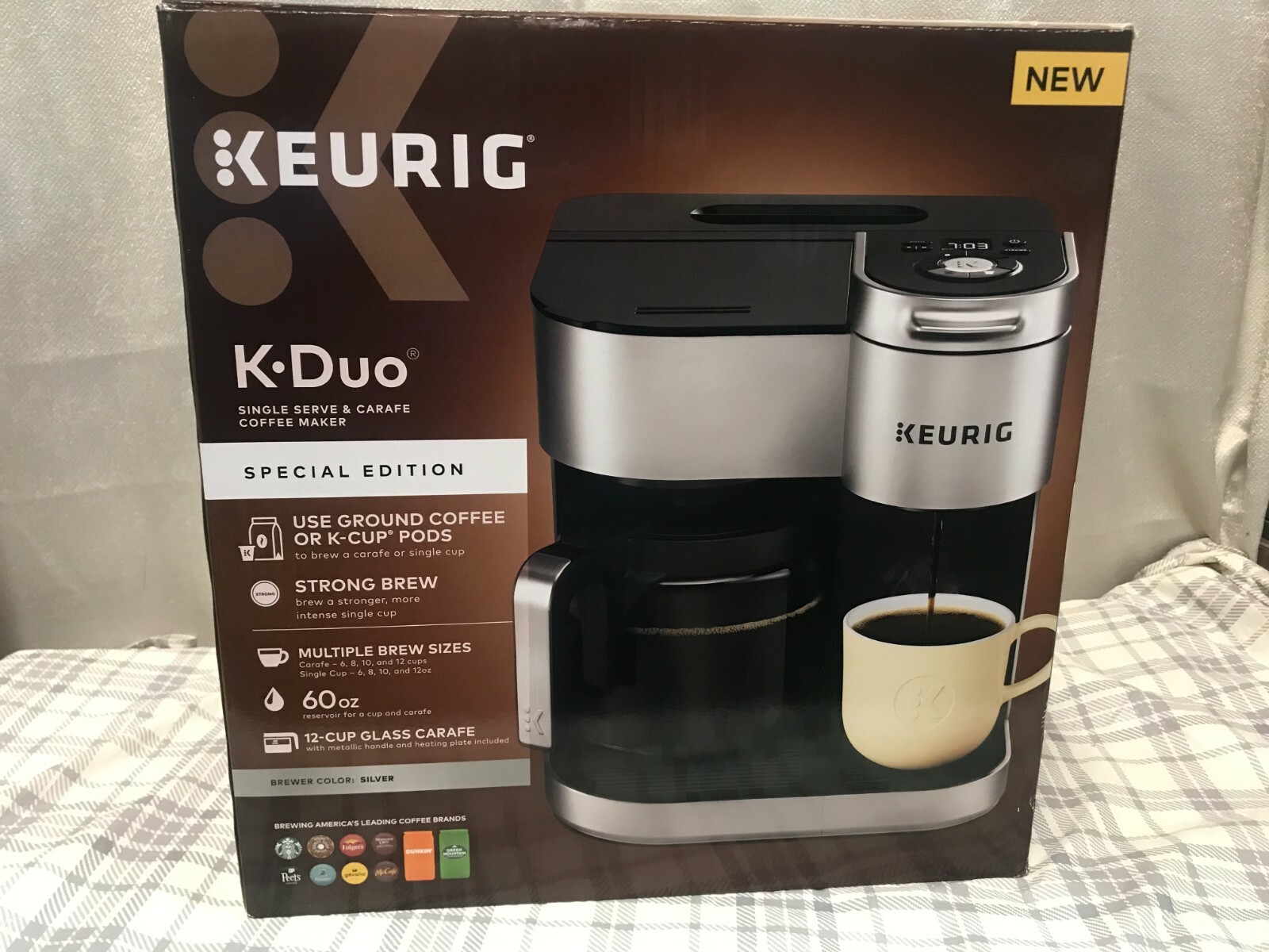Keurig K-Duo Essentials 12 Cup Coffee 