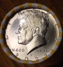Full Roll of 20 NICE 2022-P Uncirculated Kennedy Half Dollars 50 Cent Coins!