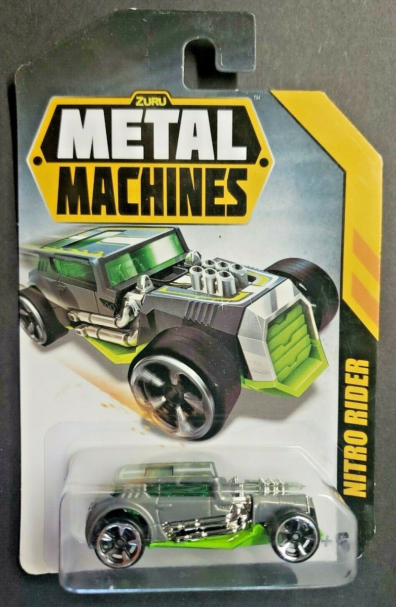 2018 ZURU Metal Machine Nitro Rider Gray / Green Sealed HW3 | eBay