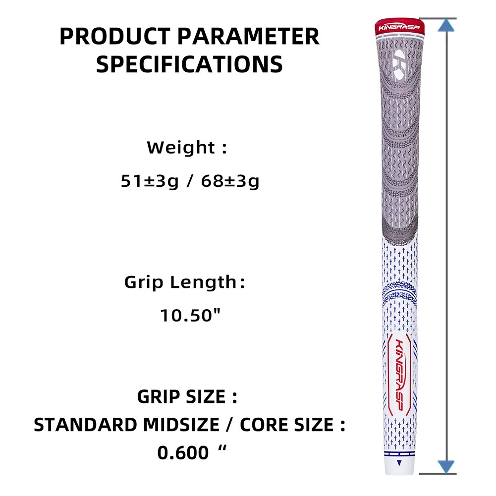 10.50" Standard Size Golf Putter Grip Golf Sport Putter Grip Pistol