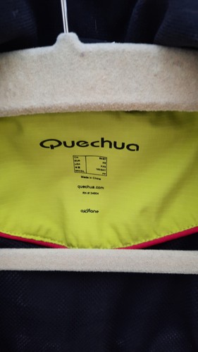 Regenjacke 3 In 1 Jacke Outdoorjacke schwarz Gr. XS Damen Quechua von Decathlon - Bild 7 von 15