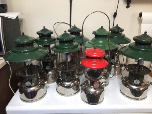 Vintage 1950 Coleman Double Mantle Model 220D Gas Lantern Vintage 1950 Coleman Double Mantle Model 220D Gas Lantern