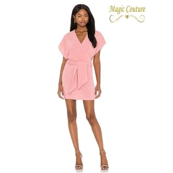 NWT SAYLOR Yelle Mini Dress in Rose Pink💗💕💗