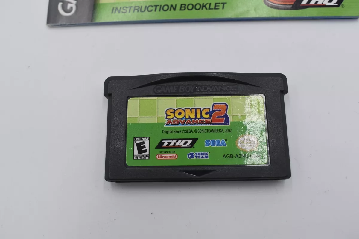 2 Games in 1 : Sonic Advance + Sonic Battle [Europe] - Nintendo Gameboy  Advance (GBA) rom download