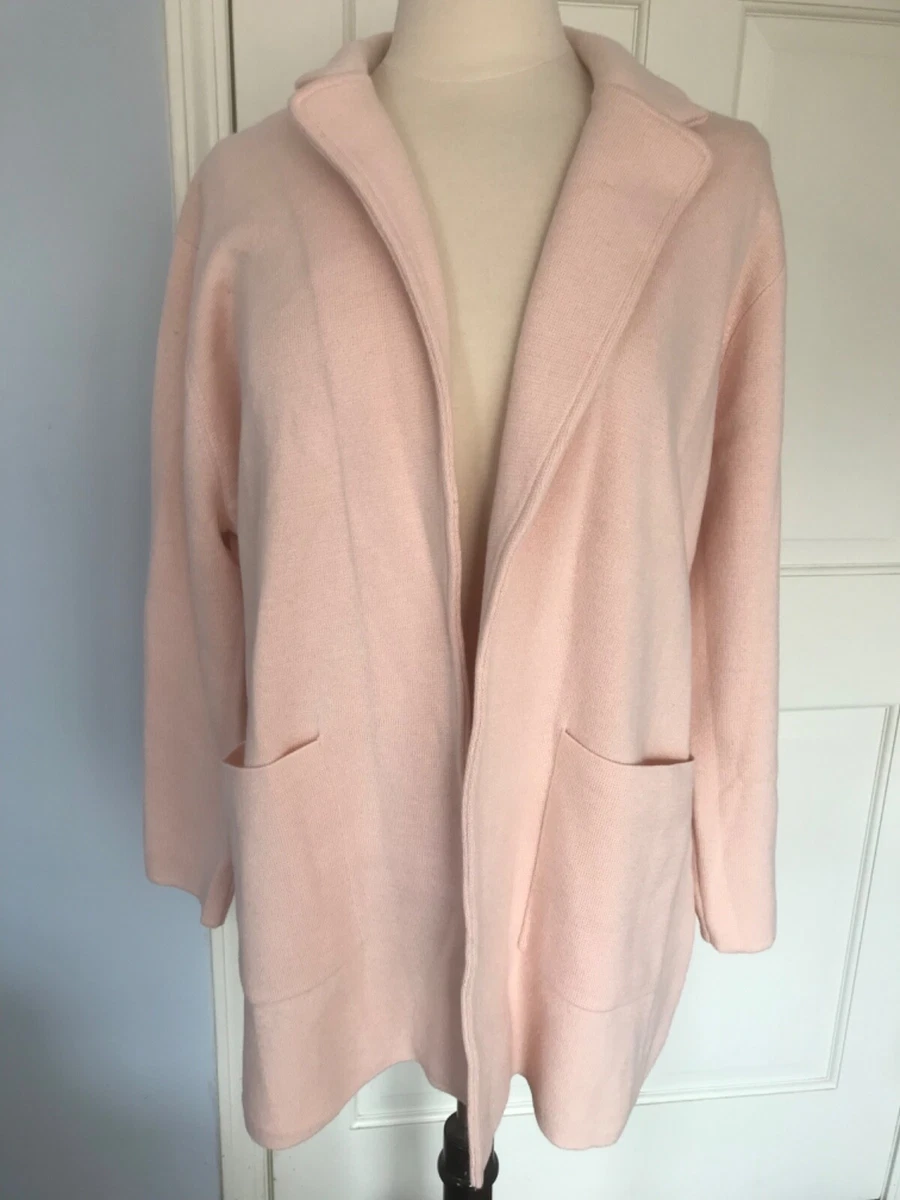 J crew top pink sweater blazer