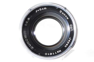 RARE【N MINT】Zunow 5cm 50mm f1.9 Lens For Miranda F T 44mm screw