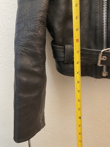Vintage Harley Davidson Damen Leder Motorrad Jacke Biker Heavy Duty Gr. M - Bild 20 von 20