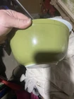 Vintage Avocado Green Olive Pyrex Bowl 2.5 Qts # 403