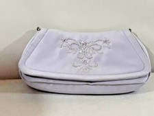 Vintage Light Blue Sequin Beaded Purse