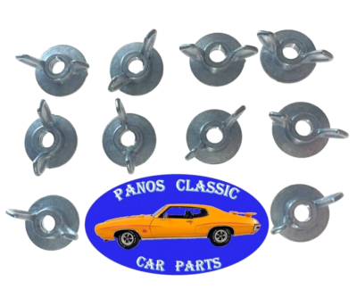 #ad Ford Washer Based Wing Nut 1 4quot; 20 Thread Size 3 4quot; Washer Diameter 10pcs 232 $20.33