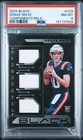 2024 PANINI BLACK COMPONENTS RELICS #CO3 DRAKE MAYE ROOKIE RC 177/199 PSA 8
