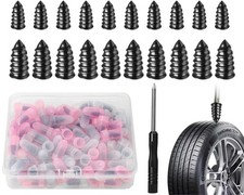 20-100PCS Rubber Tire Nail Repair Kit Screw In Tire Plugs for Car Truck SUV Van