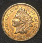 New Listing1908 Indian Head Cent - BEAUTIFUL IMPAIRED PROOF - See Description FREE SHIPPING