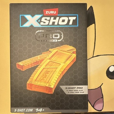 ZURU X-Shot Pro Gun Clip Set 2024   Half Size & Full Size Clips
