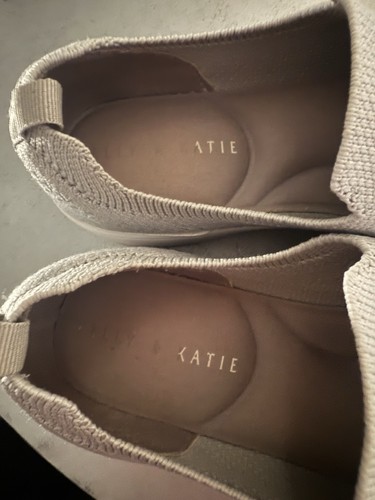Kelly & Katie KK-Valdina Slip In Shoes, 8.5 M, Gray With Rhinestone Detail. - Picture 11 of 15