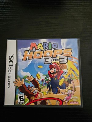 Mario Hoops 3 on 3 (Nintendo DS, 2006) CIB