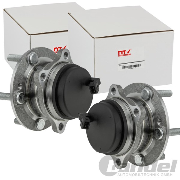 2X NTY RADLAGER-SATZ Hinten Beidseitig Passend FÜR Hyundai Santa KIA Sorento-image