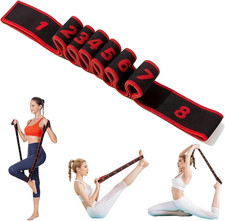 Fitness Resistance Band for Stretching and Yoga, Number Stretch Resistance Band