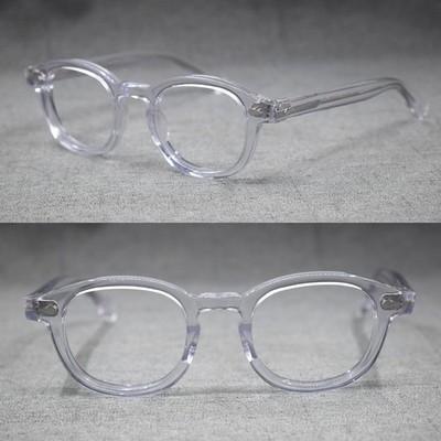 Johnny Depp Transition Reading Glasses Acetate Eyeglass Frames Photochromic Grey