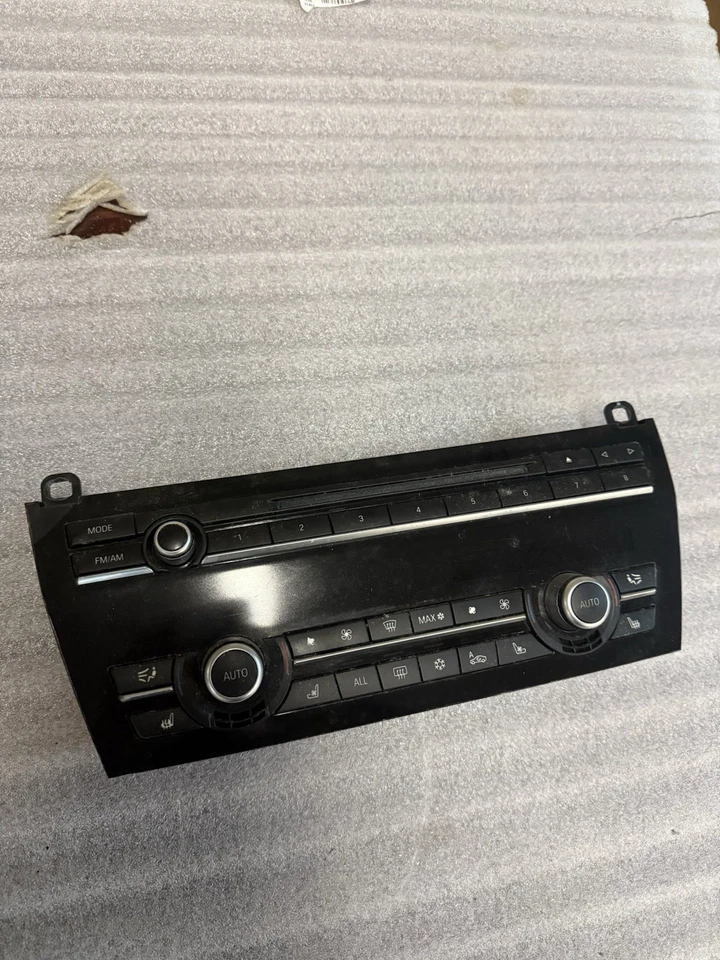 BMW 535i 740i 750i 2009 2010 2011 2012 temperatura de fábrica climatizador panel de aire acondicionado 924971501 Foto 2 de 4