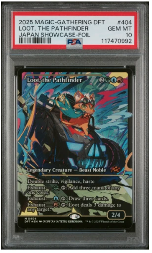Magic: The Gathering Trading Card Games Individual Blue Mythic in